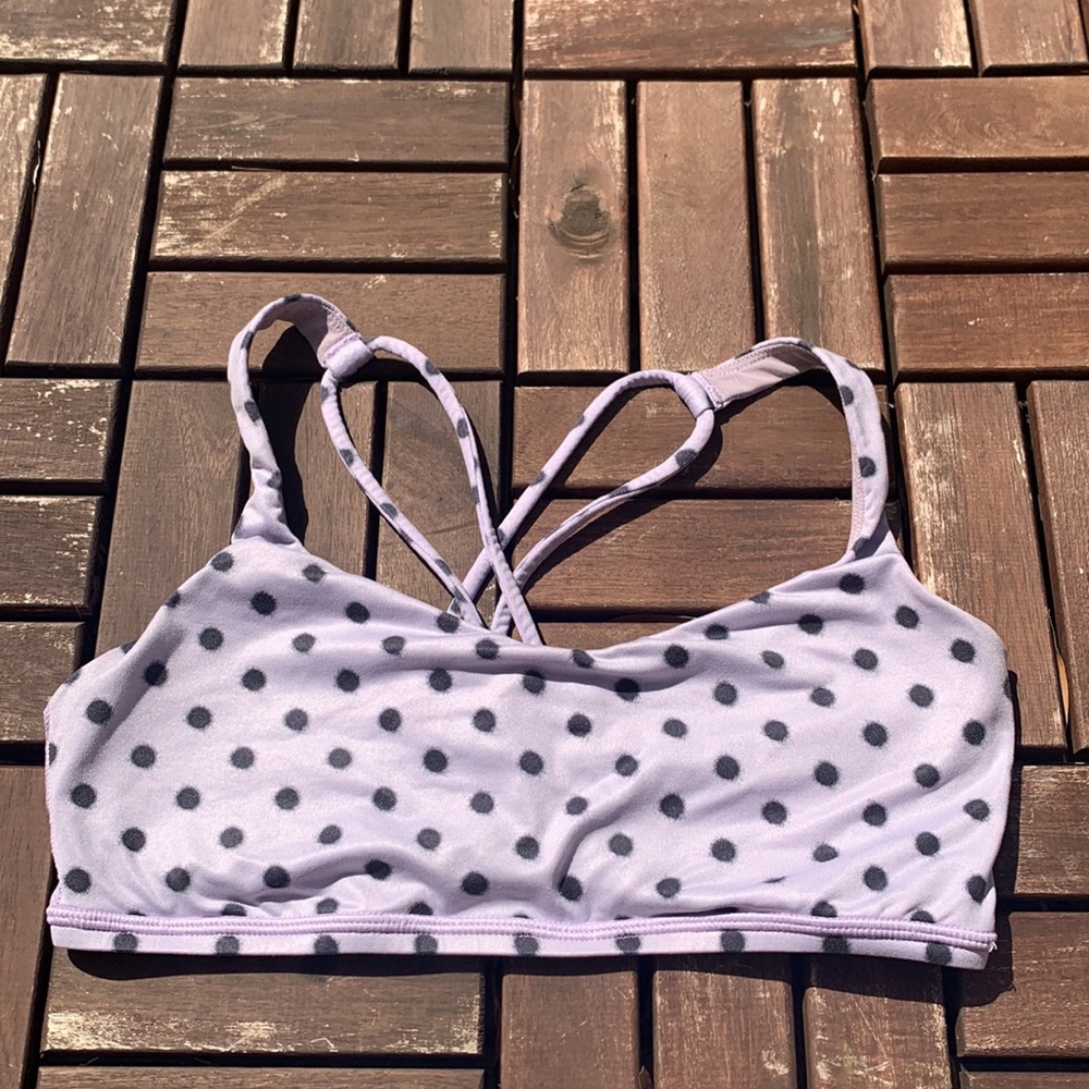 Lululemon Free to Be Sports Bra - Polka Dot